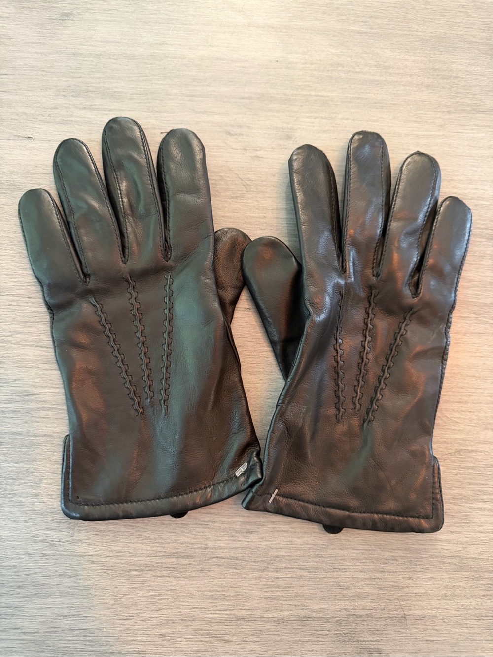 Grandoe Leather & Cashmere Gloves Men’s M, Women’s L/XL
